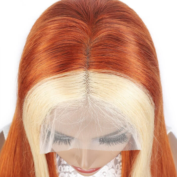 Bold Ginger & Blonde 613 Highlight 13x4 Lace Front Wig | Premium Human