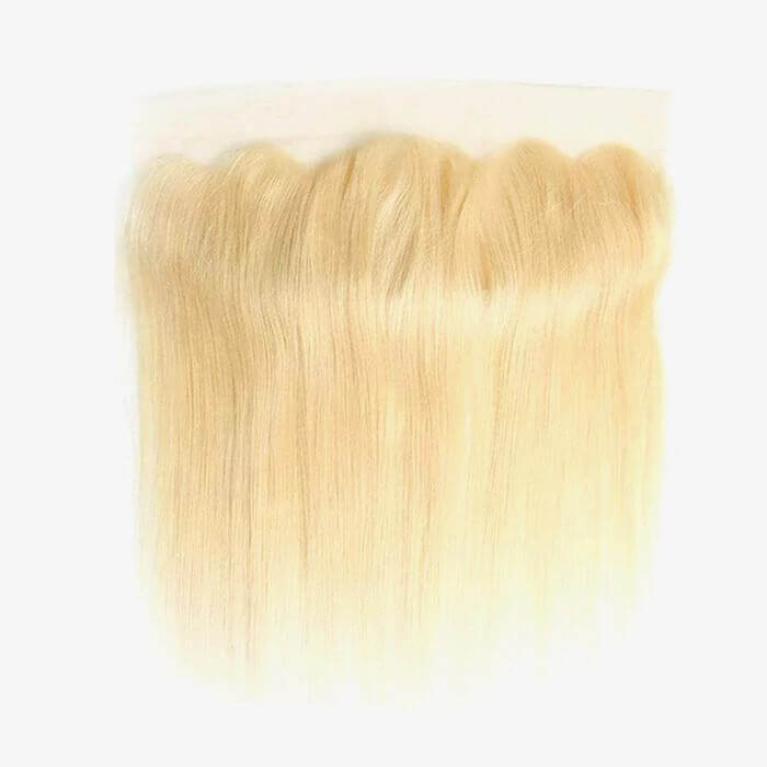Premium #613 Blonde Straight Bundles with 13×6 Frontal | 100% Human