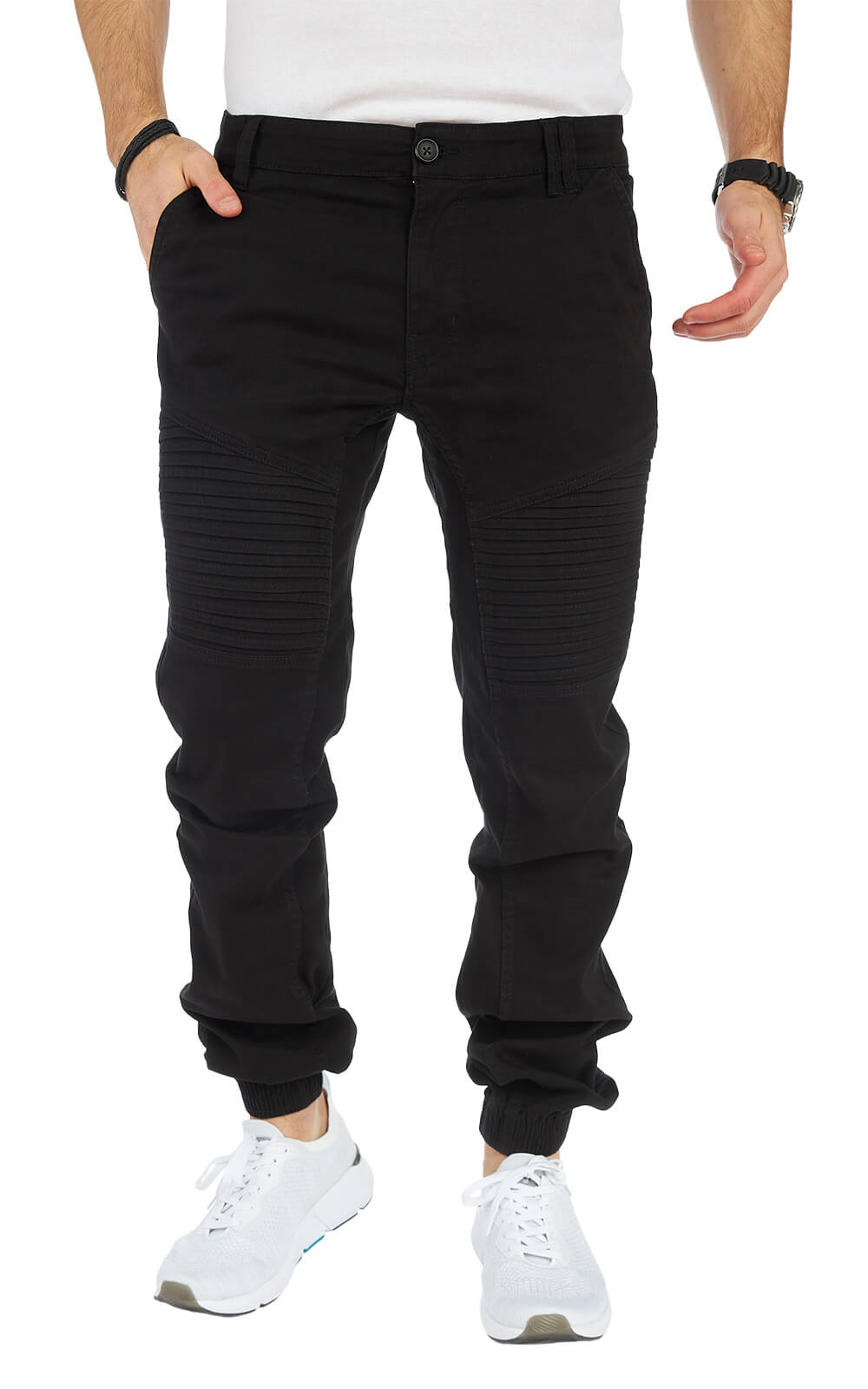 STYLEKO Cargo-Freizeithose Slim fit mit Gürtelschlaufen-2
