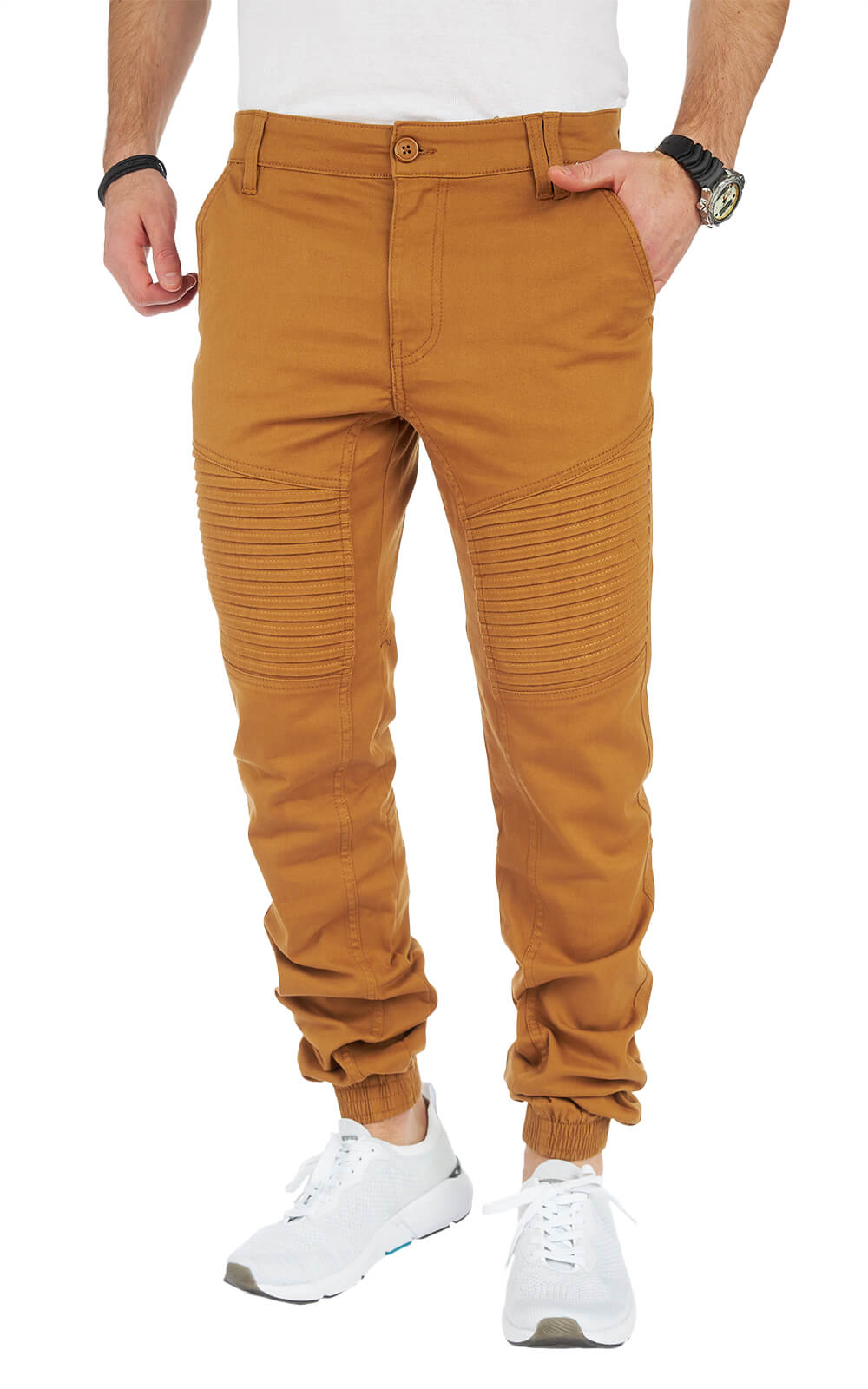 STYLEKO Cargo-Freizeithose Slim fit mit Gürtelschlaufen-5