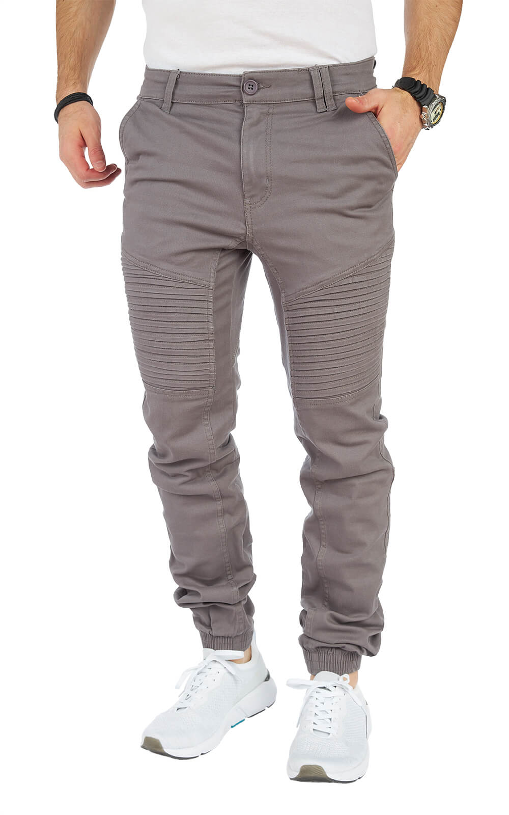 STYLEKO Cargo-Freizeithose Slim fit mit Gürtelschlaufen-1