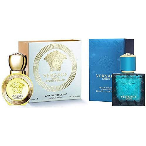 Eros Gift Set 30ml EDT Pour Homme + 30ml EDT Pour Femme