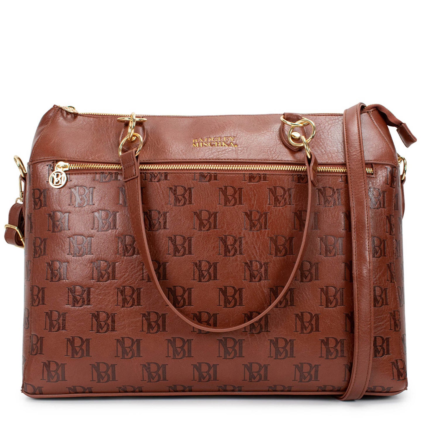 Madalyn Vegan Leather Weekender Tote Bag