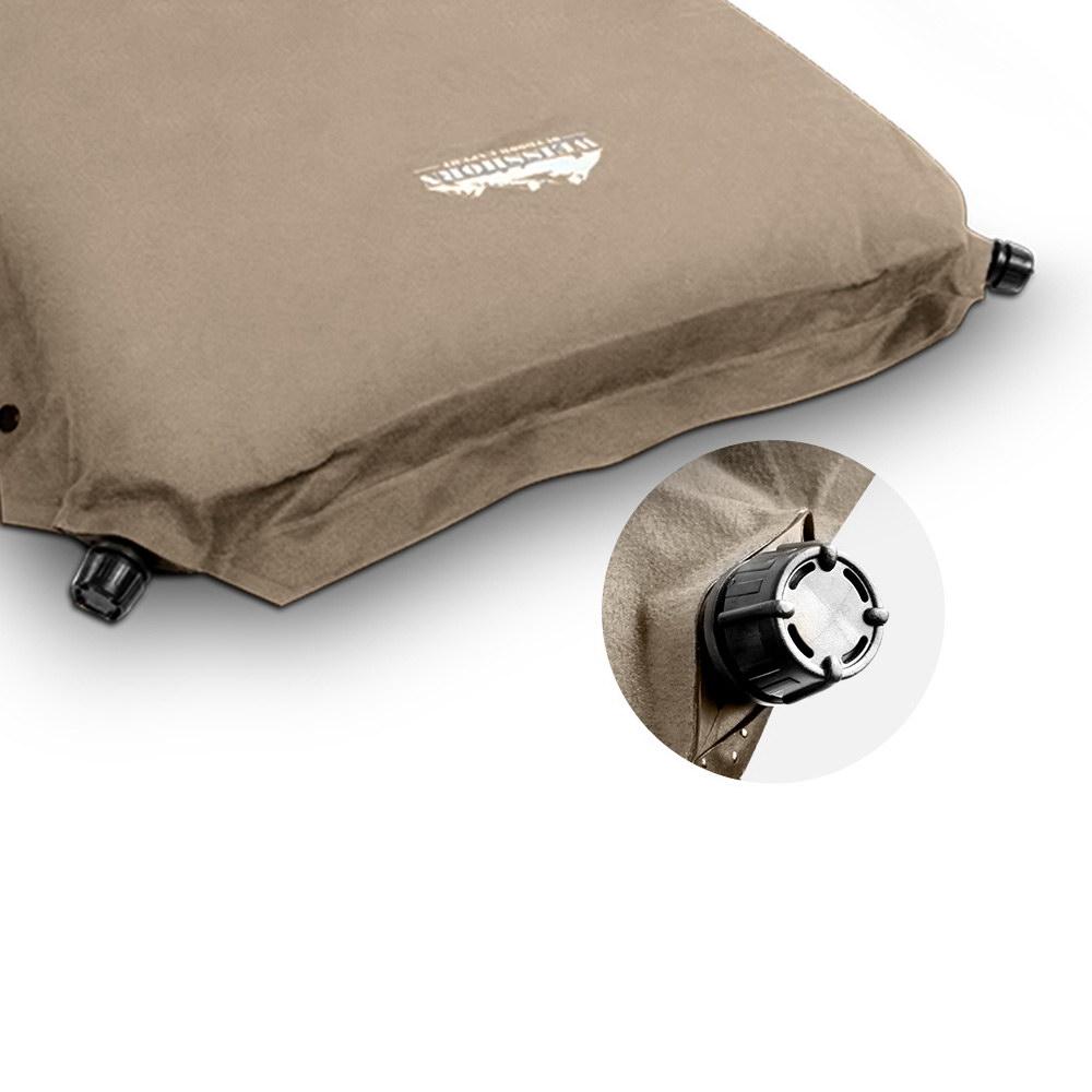 Weisshorn Self Inflating Mattress Camping Sleeping Mat Air Bed Double