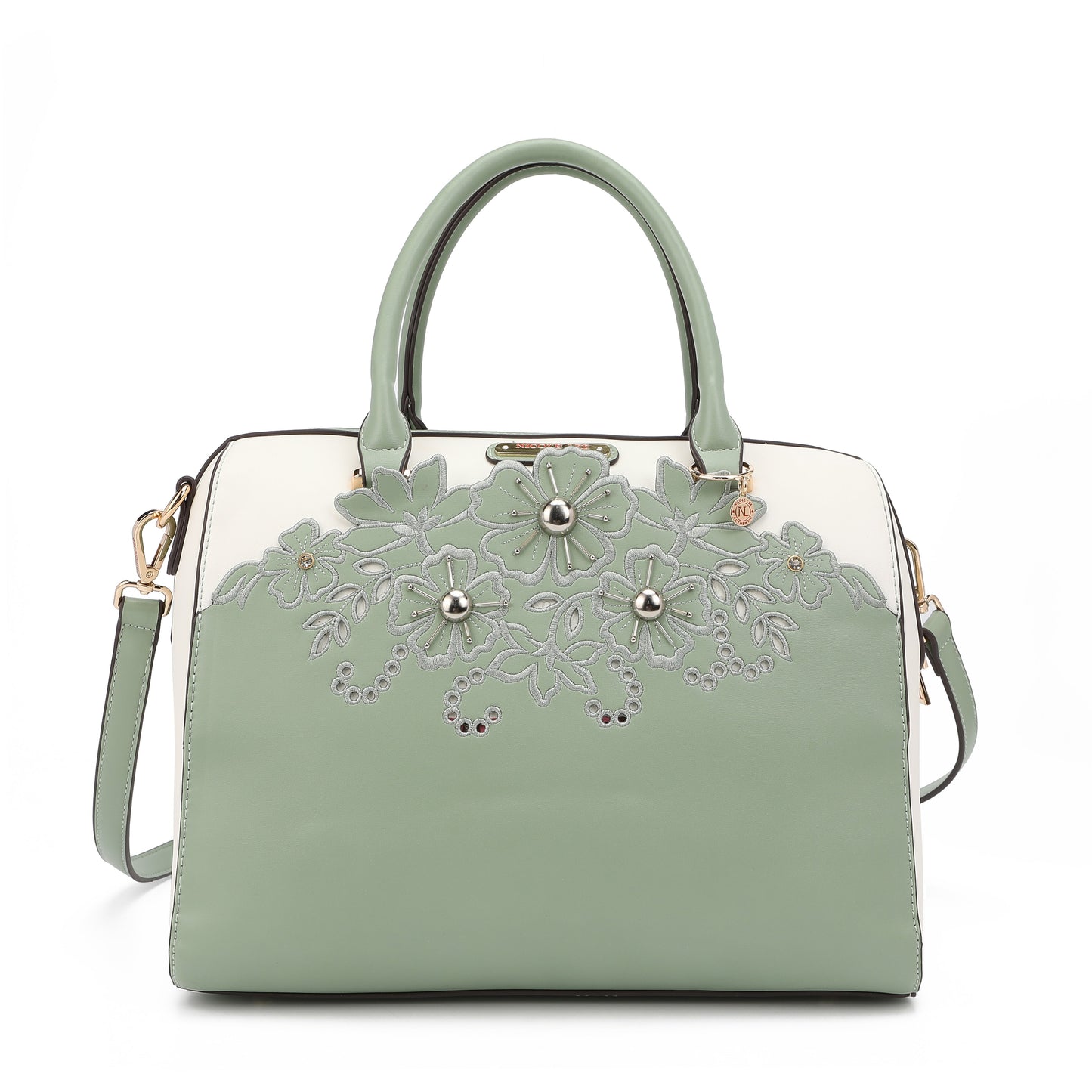 BOLSO BOSTON CON BORDADO FLORAL-7