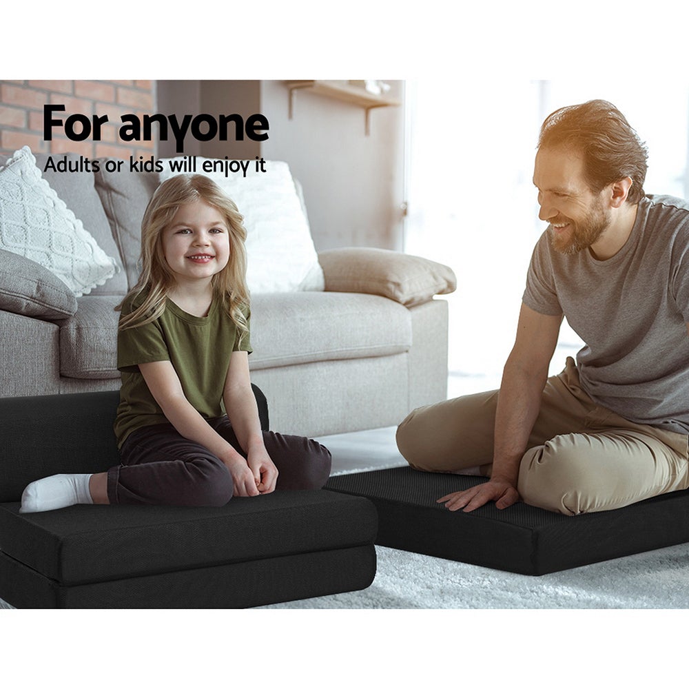 Giselle Bedding Folding Foam Mattress Portable Single Sofa Bed Mat Air
