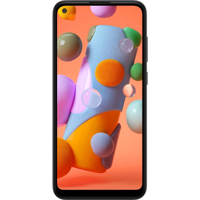 Samsung Galaxy A11 32GB BLACK (Unlocked)- 6.4' Screen Size, Octa Core