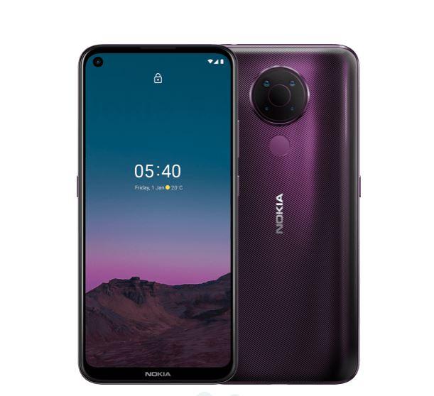 NOKIA 5.4 128GB Purple - Display 6.39'' HD+, Qualcomm® Snapdragon™