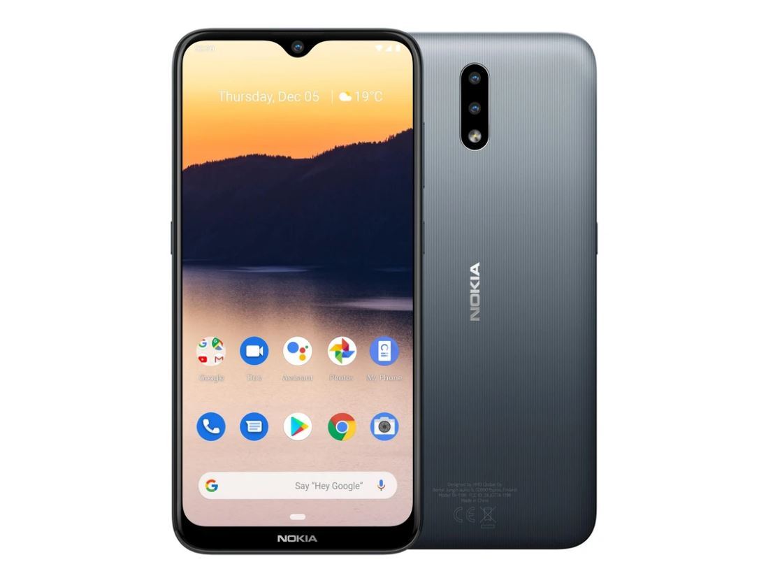 Nokia 2.3 4G 32GB Charcoal - 6.2' Display, 2GB RAM, Android 10, 32GB