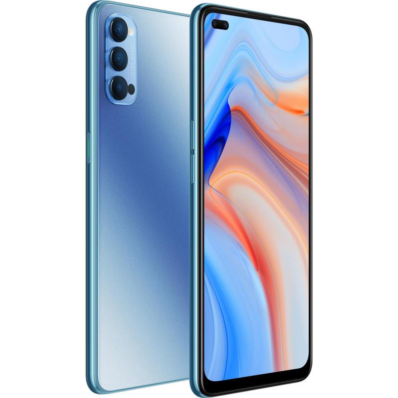 OPPO Reno4 5G 128GB Galactic Blue- 6.4' Diagonal Display,