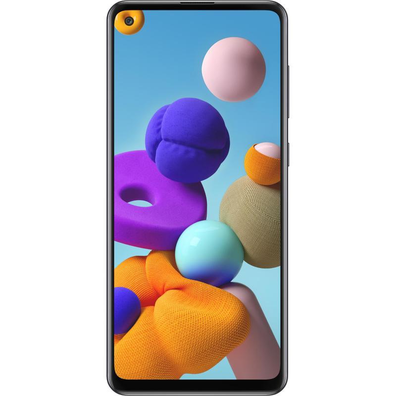SAMSUNG GALAXY A21s 128GB BLACK - 6.5' Infinity-O Display, 2 GHz CPU,