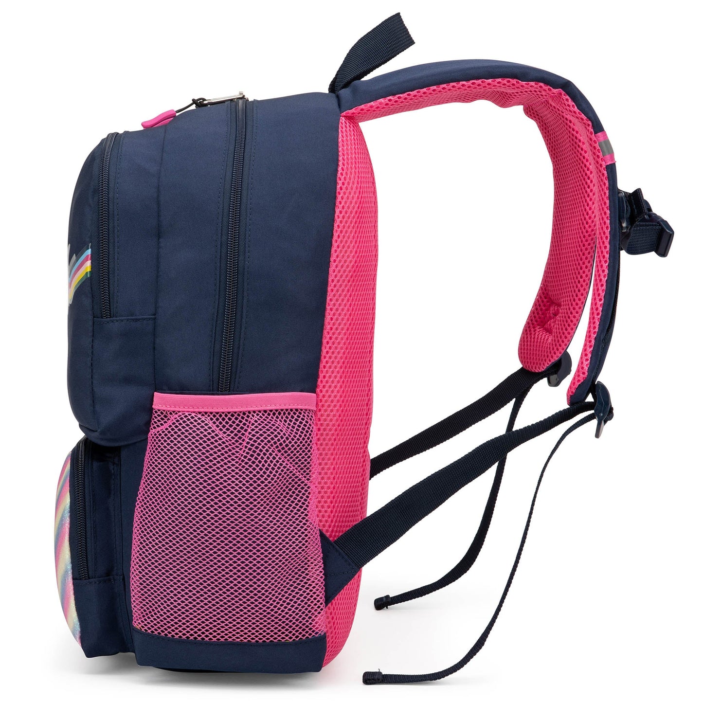 Sac à dos pour enfants pour l'école | Arc-en-ciel rétro | 16" de haut