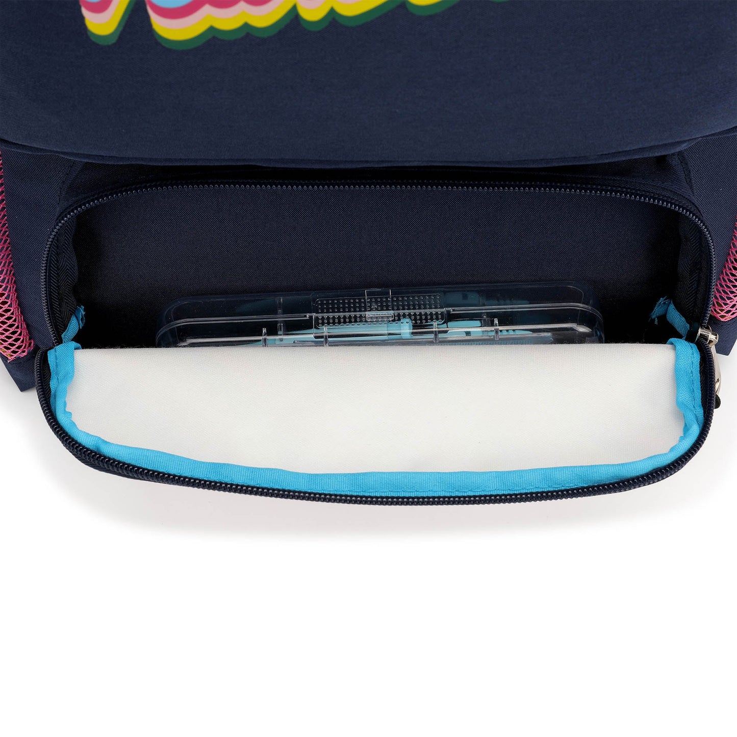 Sac à dos pour enfants pour l'école | Arc-en-ciel rétro | 16" de haut