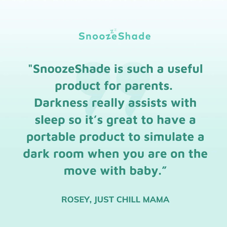 SnoozeShade for Cots | Cot blackout canopy | Air-permeable fabric