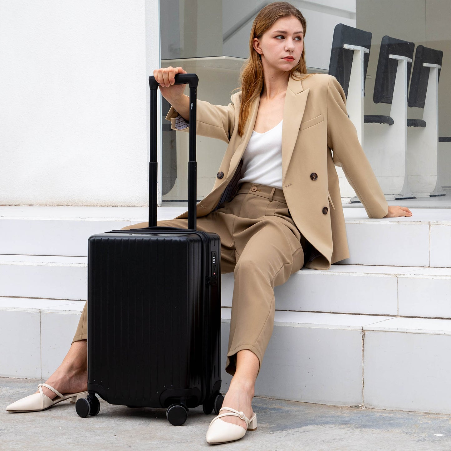 Valise cabine en polycarbonate Ocean