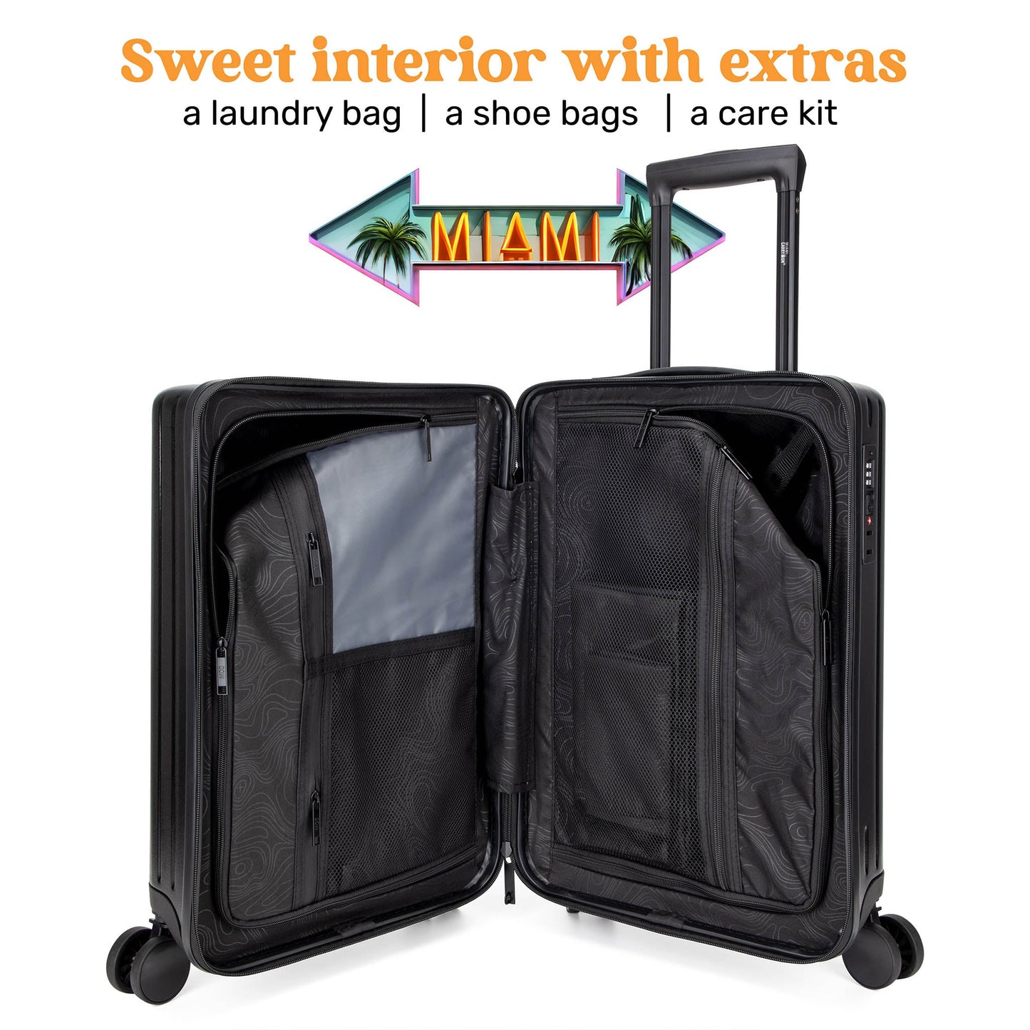 Valise cabine en polycarbonate Ocean