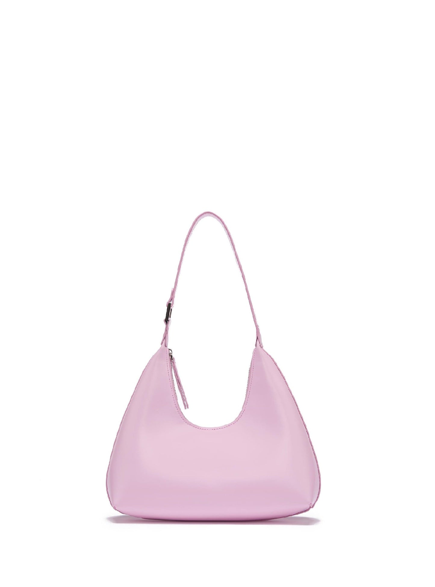 Sac Alexia en cuir lisse, rose