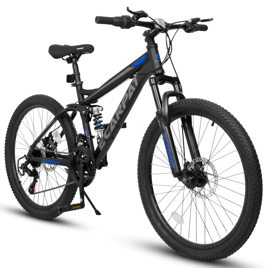 FlexRide™ 24 – 24" MTB Bike with Disc Brakes & 21-Speed Gears