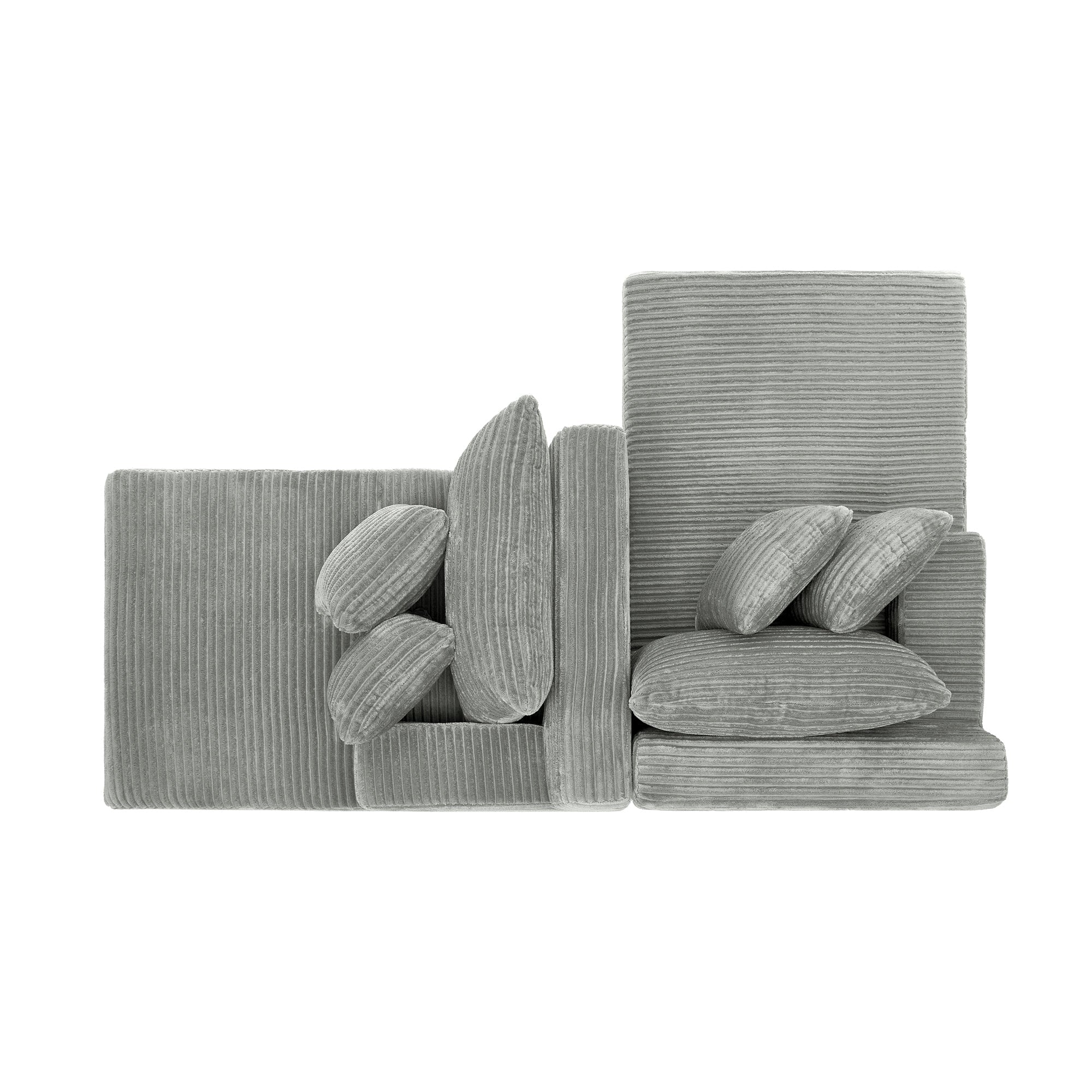 Two-seater lazy sofa lounge chair,Compressed sofa no assembly