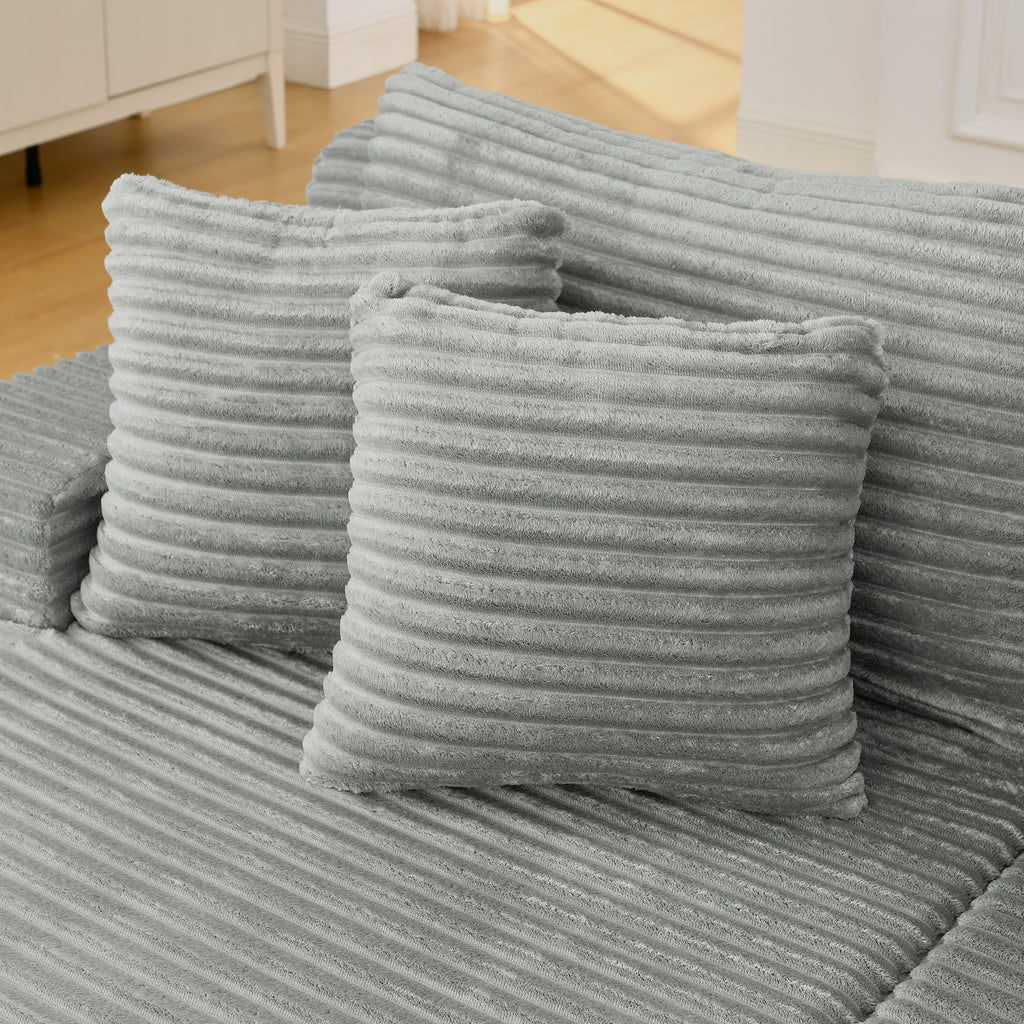 Two-seater lazy sofa lounge chair,Compressed sofa no assembly