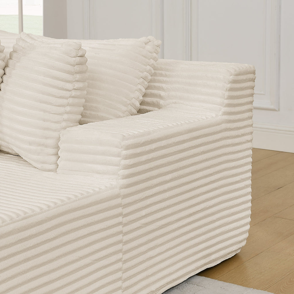 Two-seater lazy sofa lounge chair,Compressed sofa no assembly