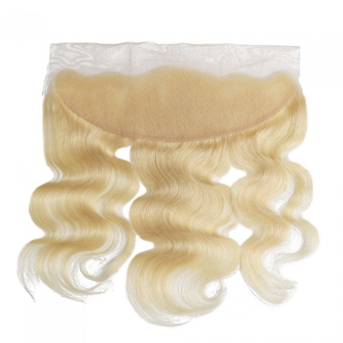 Premium #613 Blonde Body Wave Bundles with 13×4 Frontal | 100% Human