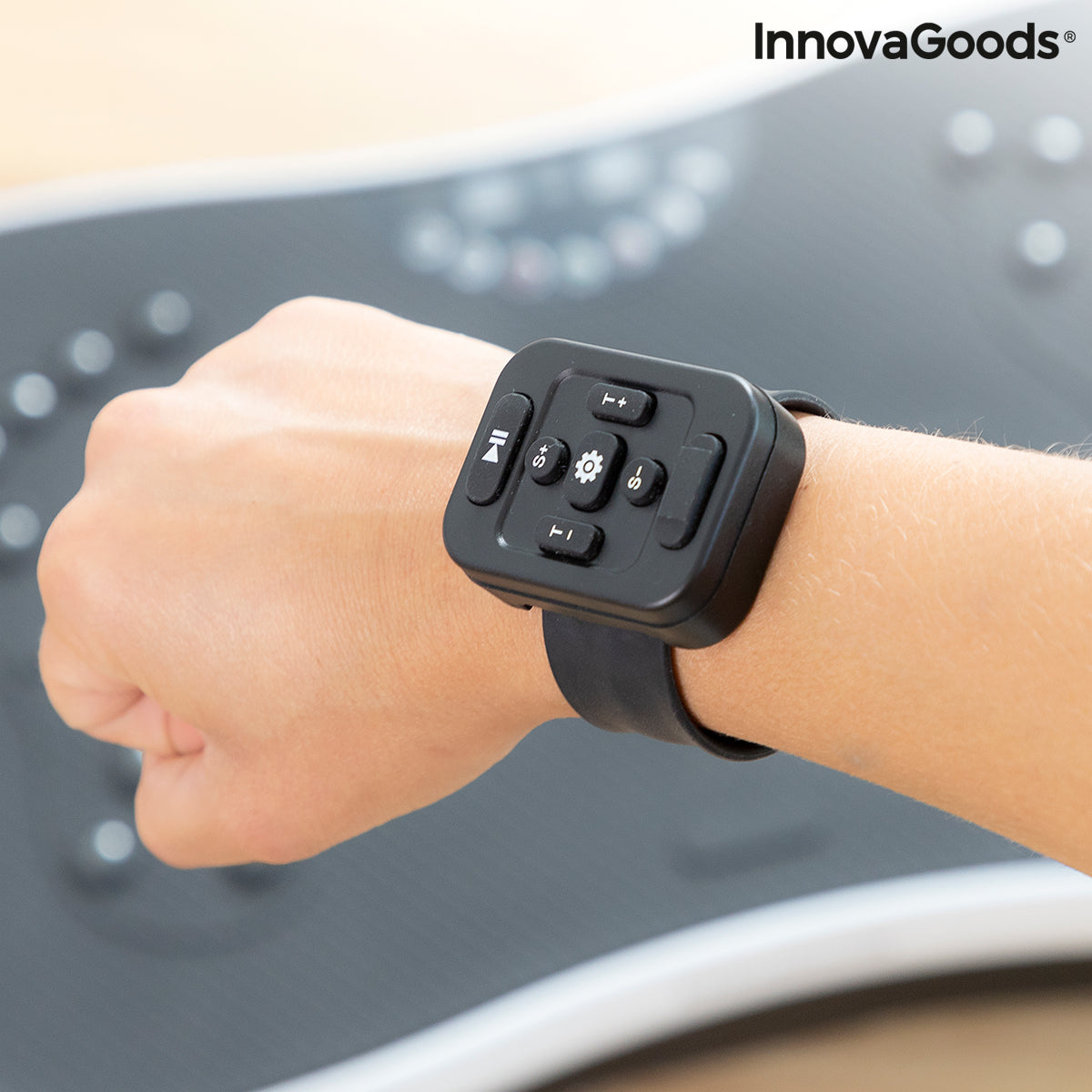 Vibration Training Plate with Accessories and Exercise Guide Vybeform