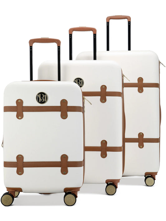Ensemble de 3 valises rétro extensibles Grace