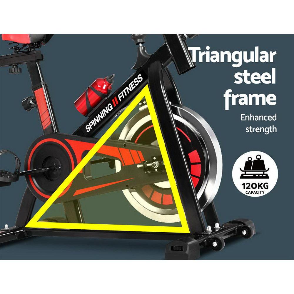 Everfit Spin Bike Exercise Bike Flywheel Cycling Home Gym Fitness