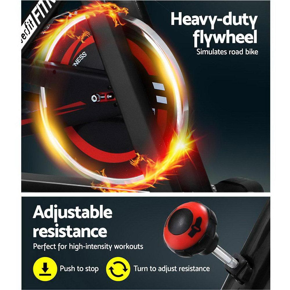 Everfit Spin Bike Exercise Bike Flywheel Cycling Home Gym Fitness