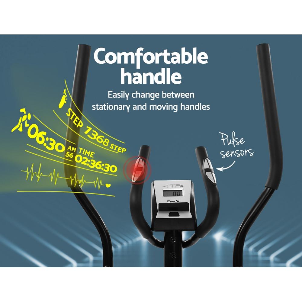 Everfit Exercise Bike Elliptical Cross Trainer Home Gym Fitness