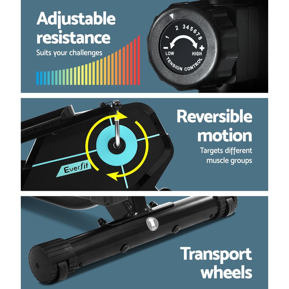 Everfit Exercise Bike Elliptical Cross Trainer Home Gym Fitness