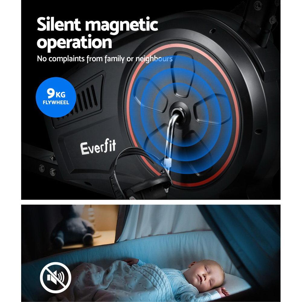 Everfit Exercise Bike Magnetic Recumbent Indoor Cycling Home Gym