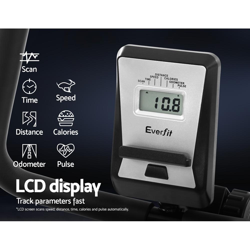 Everfit Exercise Bike Magnetic Recumbent Indoor Cycling Home Gym