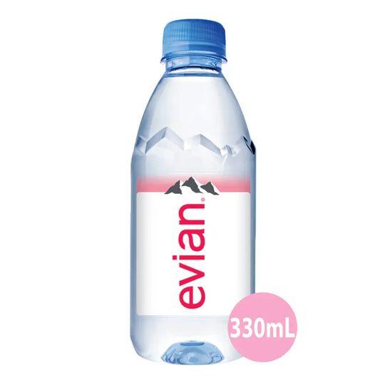 Evian Water - Natural Mineral Water 330ml Bottles