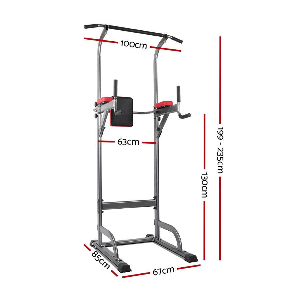 Everfit Weight Bench Chin Up Tower Bench Press Home Gym Wokout 200kg