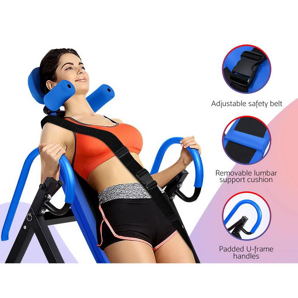 Everfit Inversion Table Gravity Exercise Inverter Back Stretcher Home