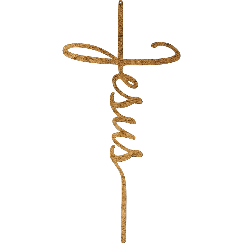 Jesus Cross - Metal Wall Art
