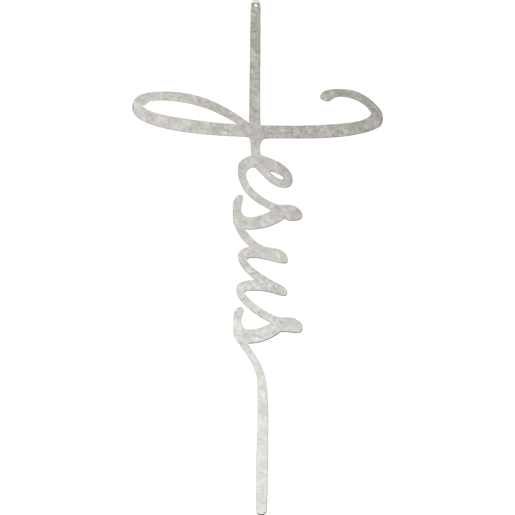 Jesus Cross - Metal Wall Art