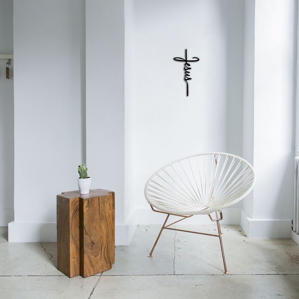Jesus Cross - Metal Wall Art