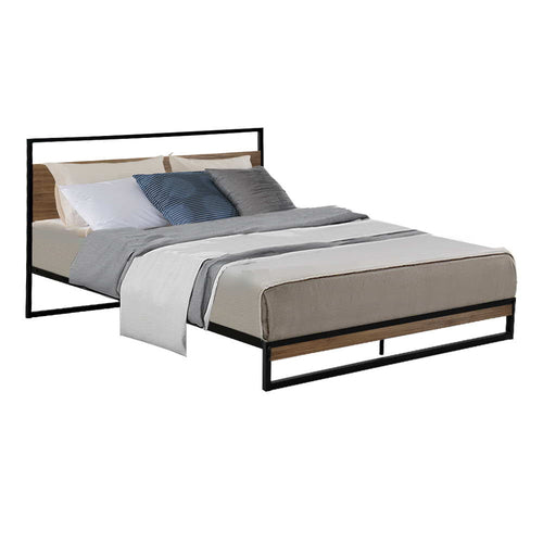 Artiss Bed Frame Double Size Metal Bed Frame DANE