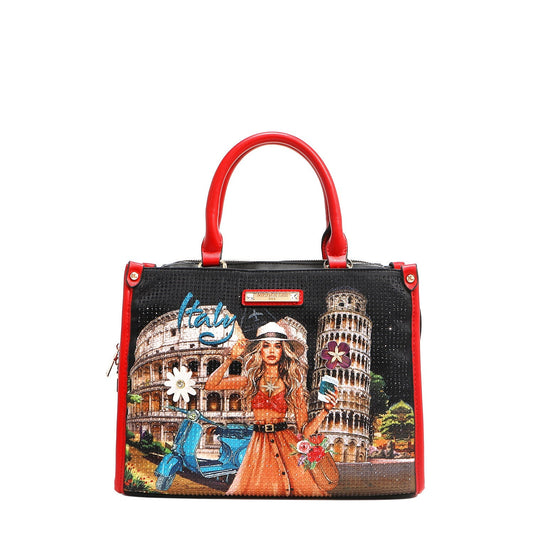 BOLSO SATCHEL (MARTHA TRAVELS ITALY)-0