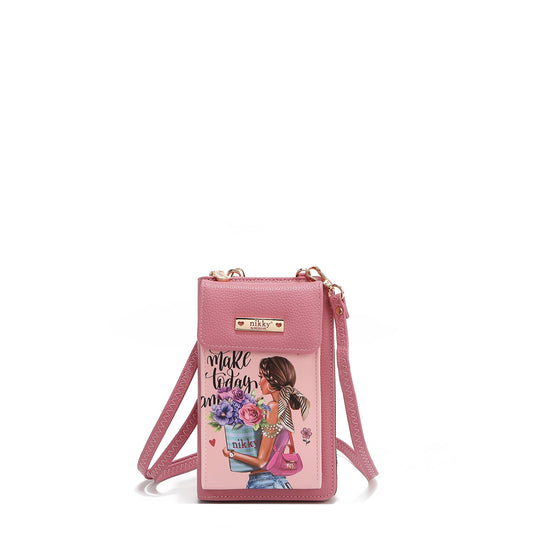 BANDOLERA PARA TELEFONO/CARTERA (FLOWER DAY)-0
