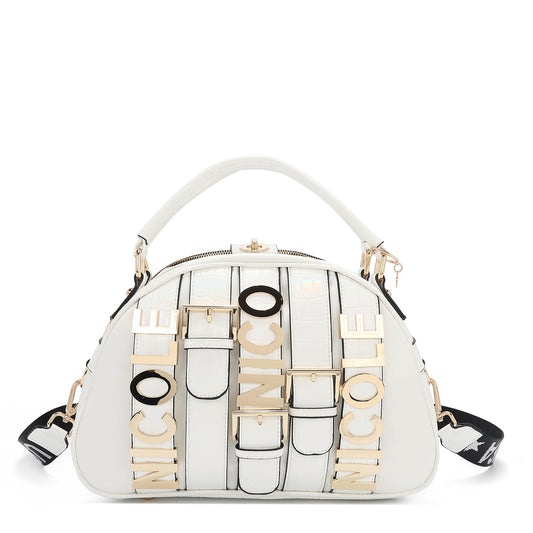 CALISTA SATCHEL DOMO (BLANCO)-0