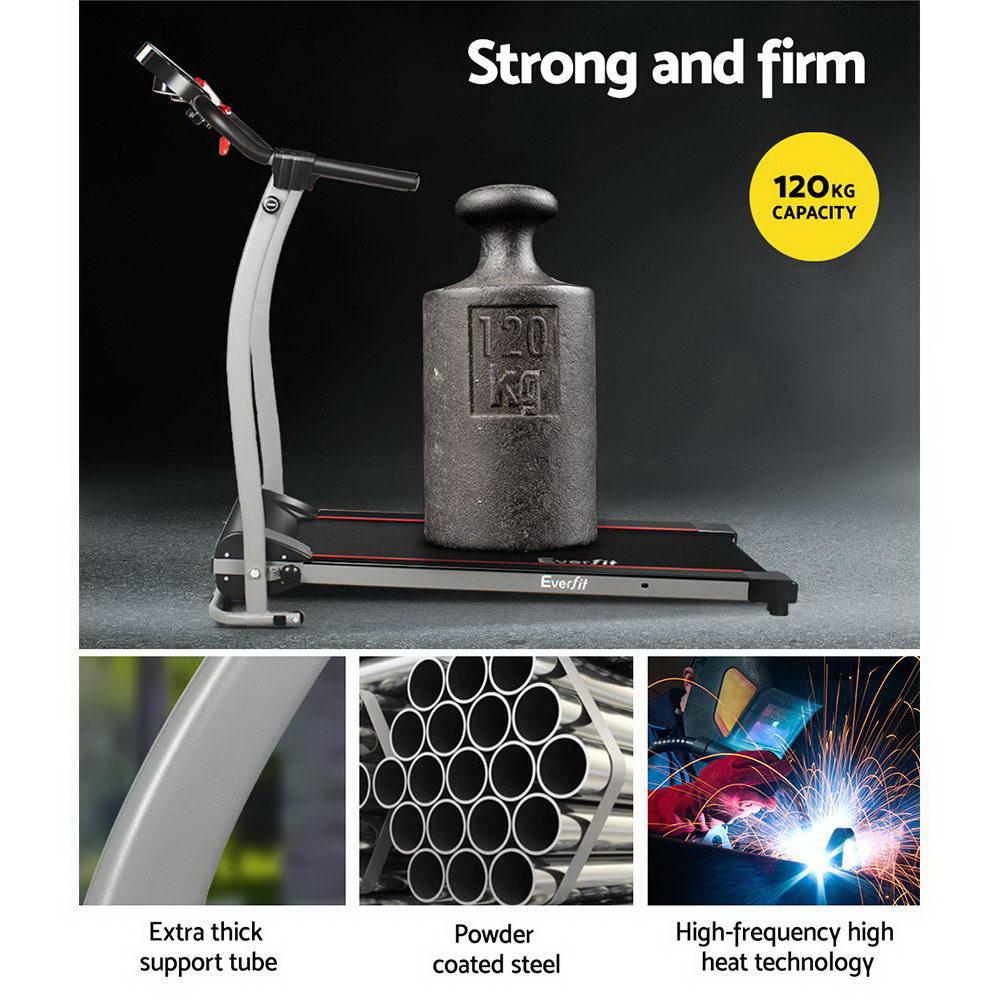 Everfit Treadmill Electric Home Gym Fitness Exercise Machine Foldable