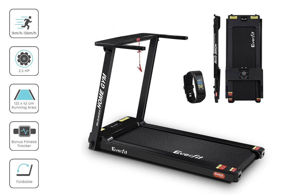 Everfit Treadmill Electric Home Gym Fitness Exercise Fully Foldable