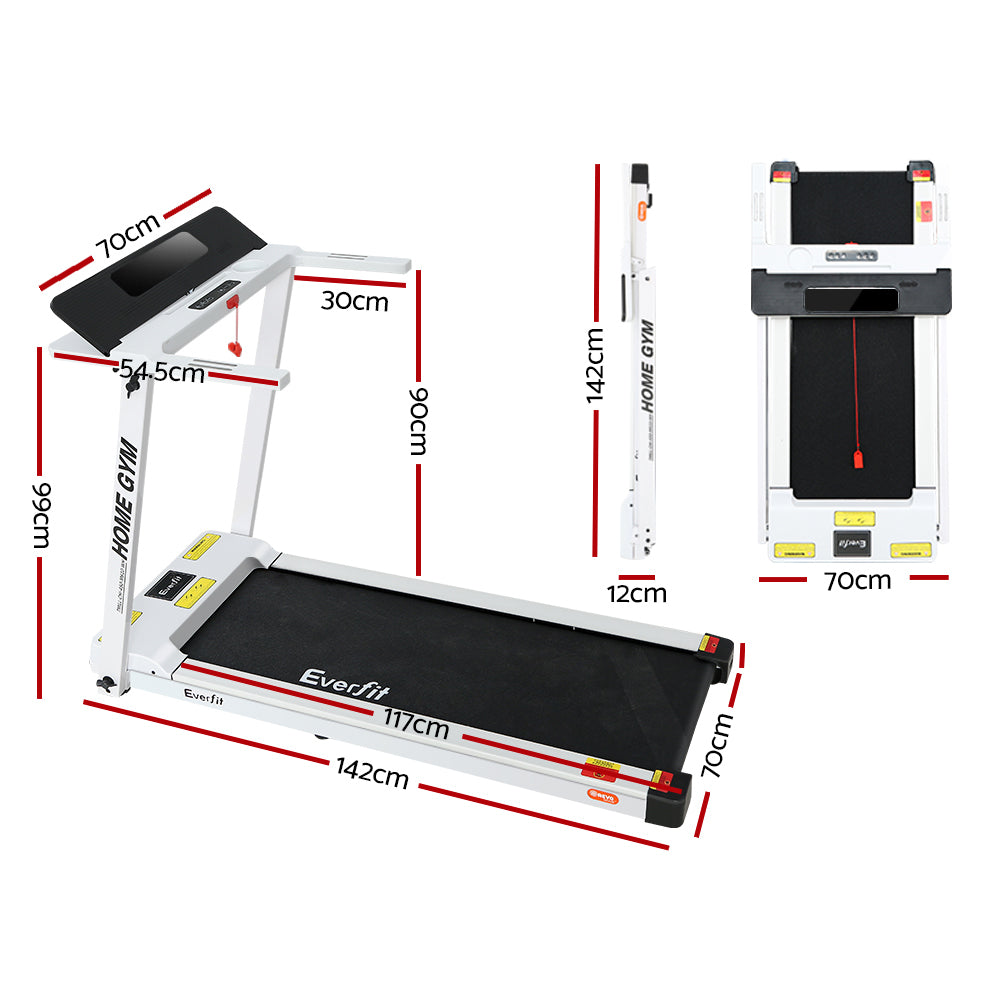 Everfit Treadmill Electric Home Gym Fitness Exercise Fully Foldable