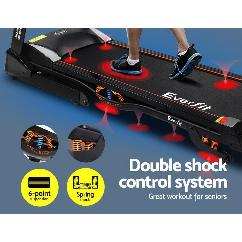 Everfit Treadmill Electric Home Gym Fitness Exercise Machine w/