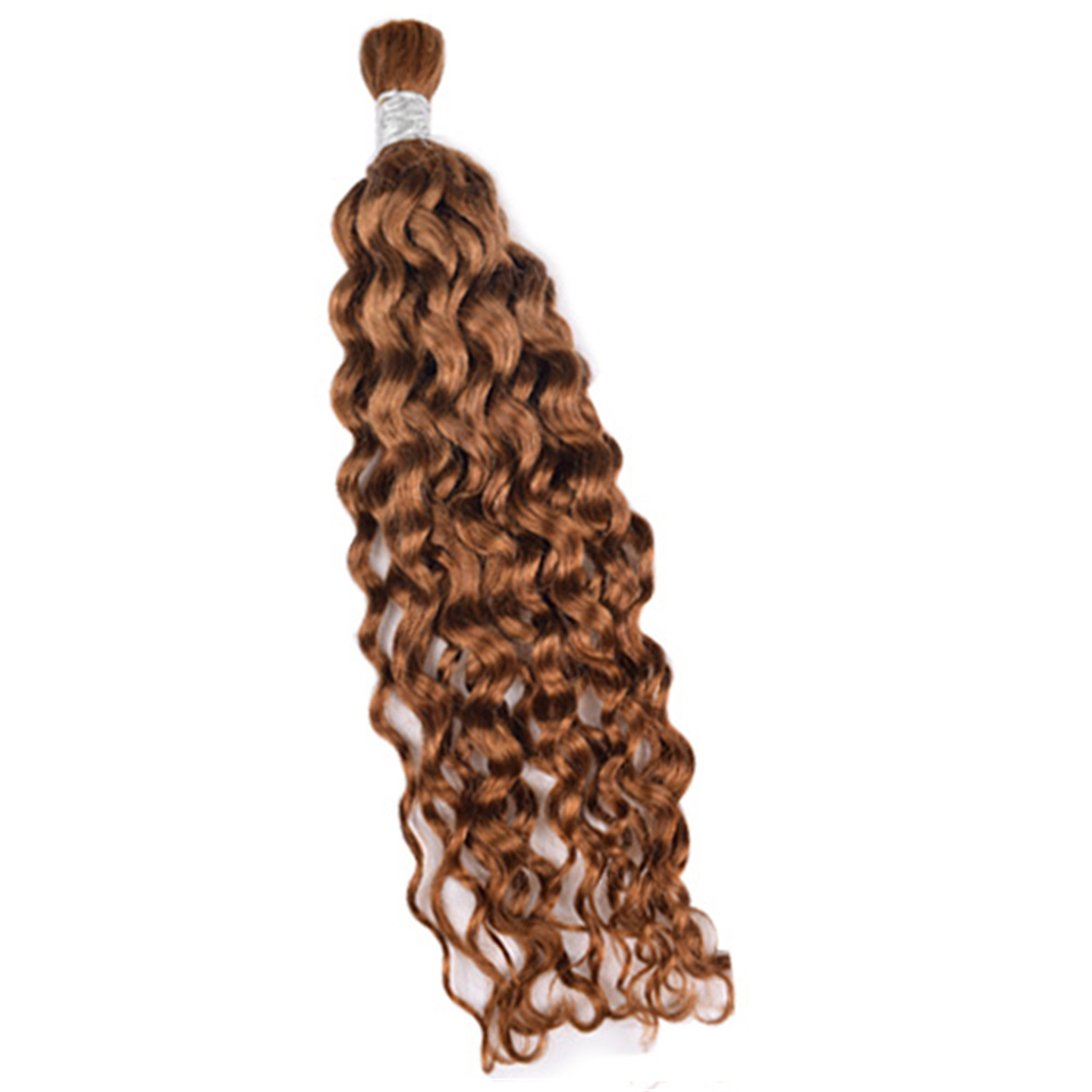Premium Water Wave Braiding Hair Extensions #30 Light Auburn | 100%