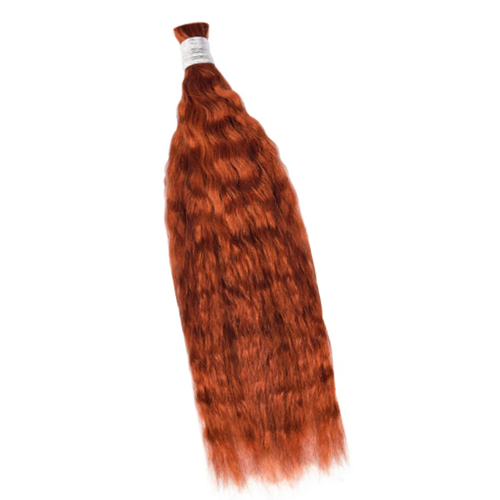 Premium Wet and Wavy Braiding Hair Extensions #350 Copper Red | 100%